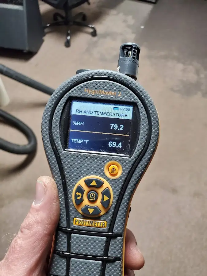 Moisture meter humidity assessment for Mold Remediation & Removal in New London